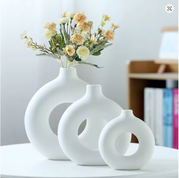 Ceramic Circular Vase
