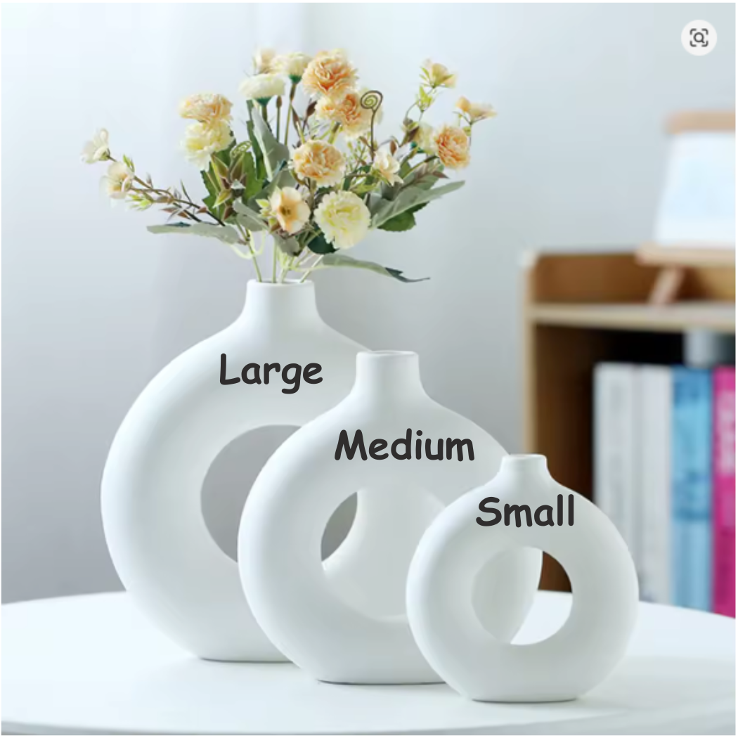 Ceramic Circular Vase
