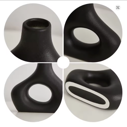 Nordic Ceramic Arch Vases (Set of 2) Modern Home Decor